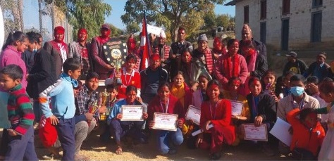 राष्ट्रपति  रनिङ्ग शिल्डका बिजेतालाइ सम्मान कार्यक्रम